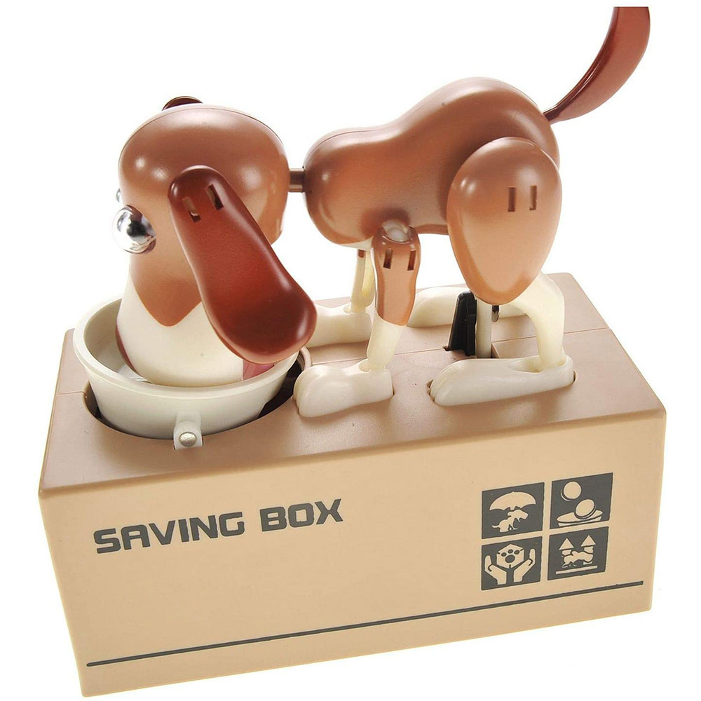 Coin Counting Money Bank Dog Coin Bank Digital Counting Coin Money Saving  Box For Kids