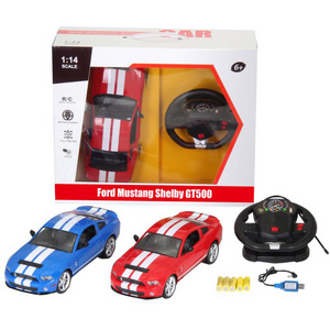 9 Styles 1/24 Authorized 2.4G Steering Wheel Remote Control Car GT500 RC Simulation Model Toy Vehicle For Kid