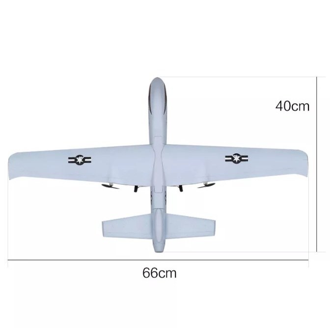 2.4Ghz Predator Glider Flying Assembly Airplane Outdoor Remote Control EPP Gyro Aircraft 2CH Hand Throwing RC Foam Plane For Kid