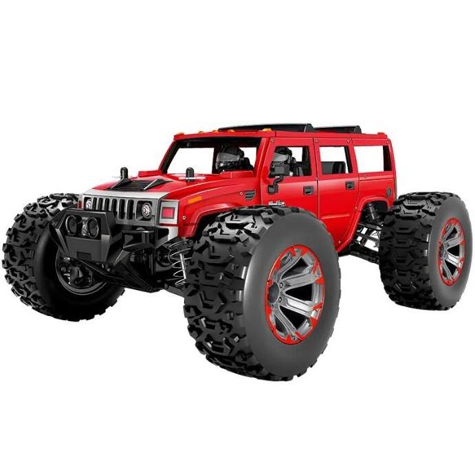 1:10 Scale 2.4G 4x4 High Speed 50Km/h Off Road Climbing Big Monster Car  550 Motor Metal Chassis Rc Hobby Truck For Adult