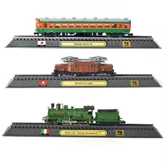 Luxury Collection Hobby Retro N-Type 1:160 Scale Reality Mini Classic Railway Train Model Toys Set For Decoration