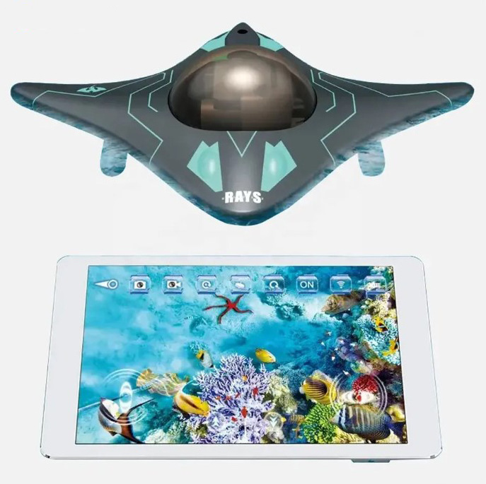 Wifi APP Control Phone Connect Waterproof Underwater Photography Spy 0.3mp Rc Submarine Boat Toys For Kid