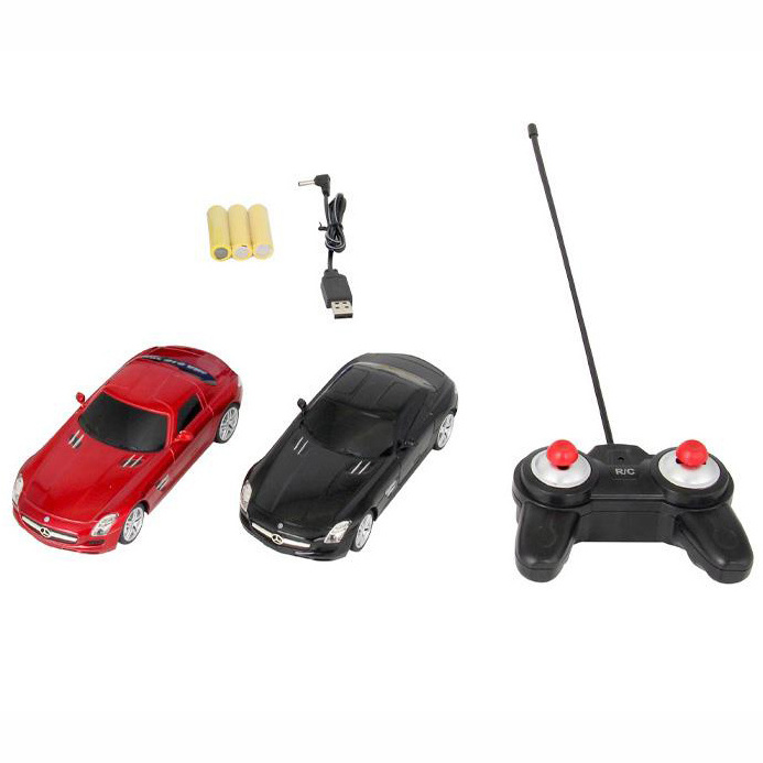 1:24 &1:14 Rc Scale License Model Rc Mercedes Benz Sls Amg Car Remote Control Sport Car With Steering Wheel Controller