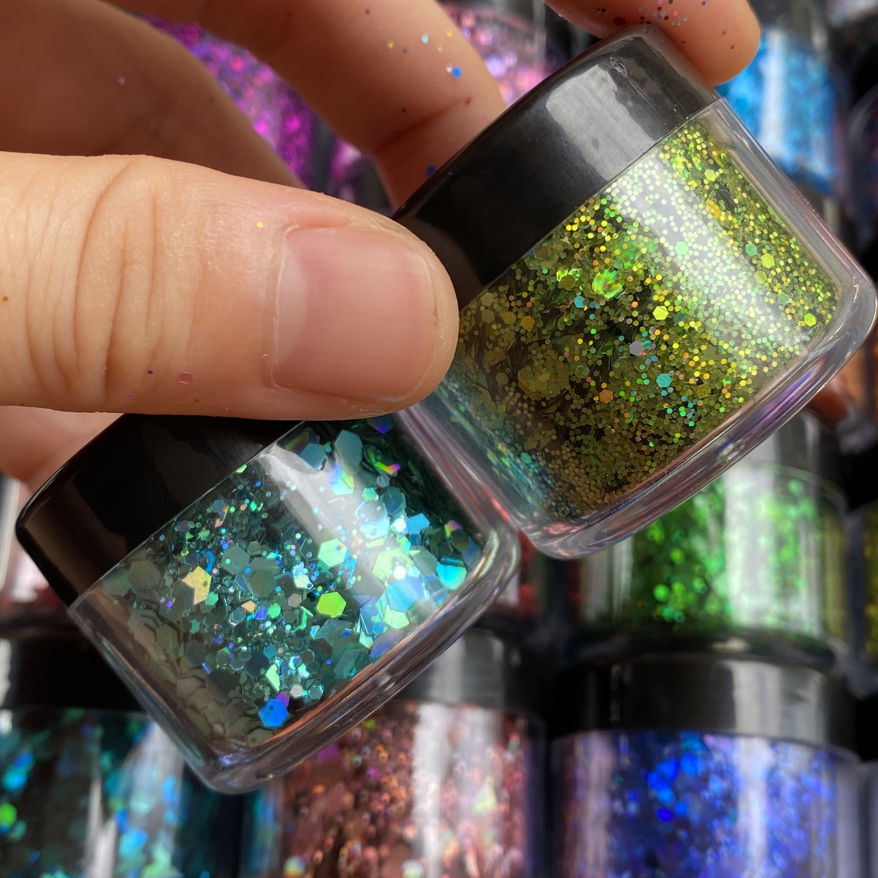 Cheap Shipping Factory Polyester Chunky Wholesale Glitter For Nails Crafts Halloween Glitter