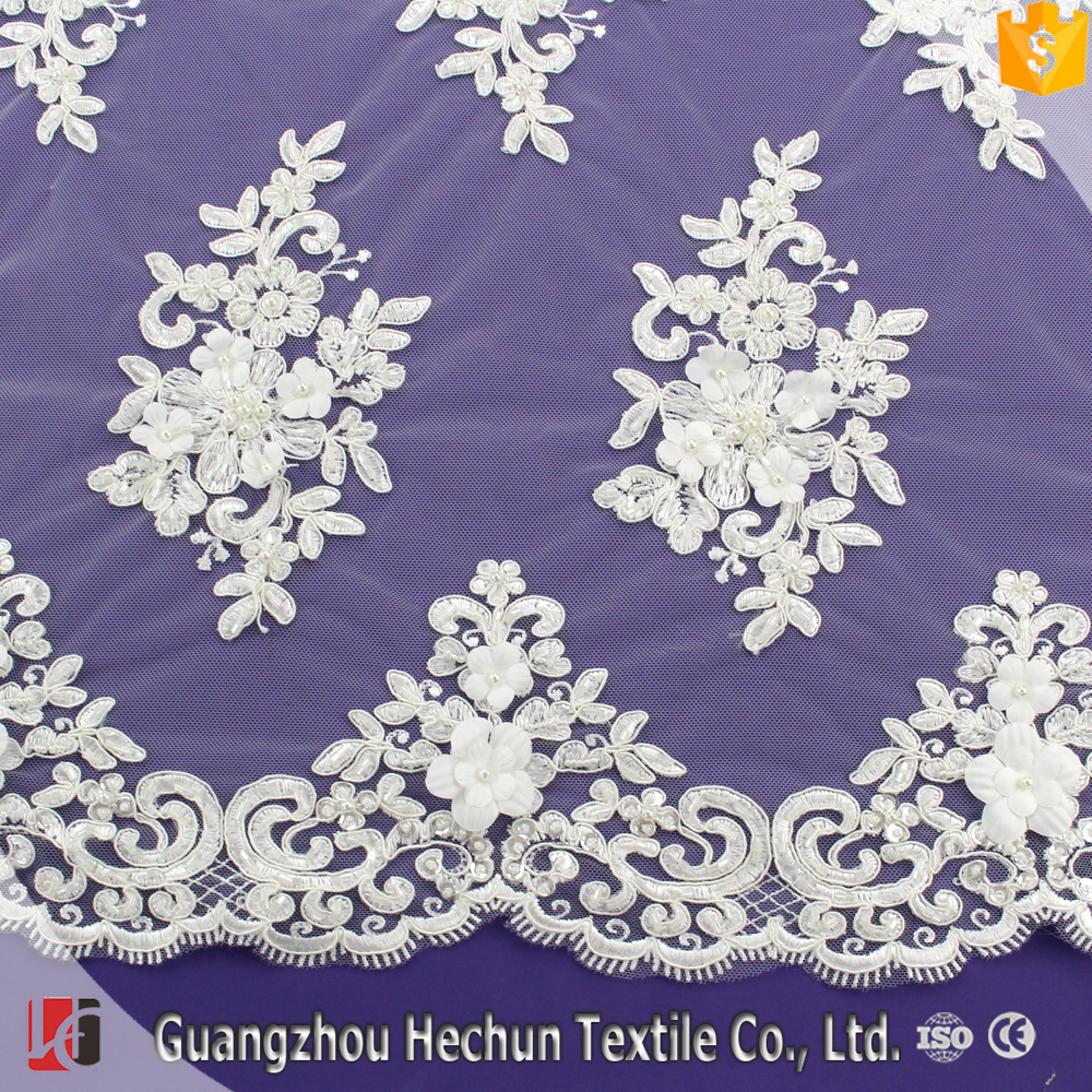 WHF-325 Hechun Hot sale Hechun bright silk african george lace fabric