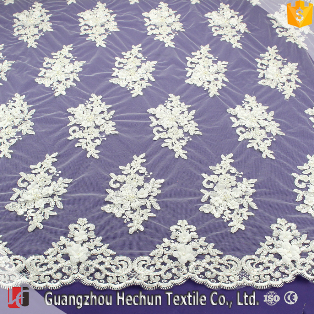 WHF-325 Hechun Hot sale Hechun bright silk african george lace fabric