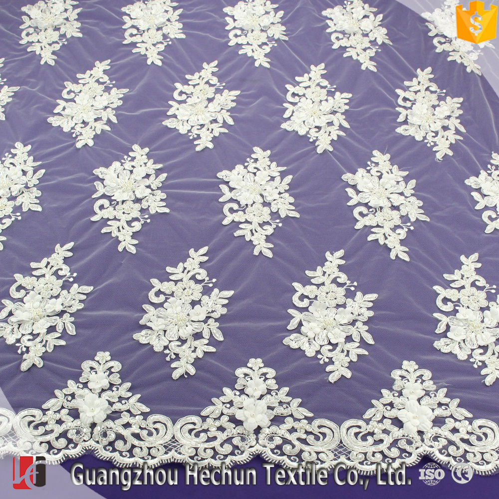 WHF-325 Hechun Hot sale Hechun bright silk african george lace fabric