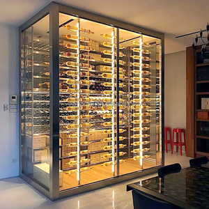 high quality wine display cabinet customized rattan cabinet with wine rack black odelle cane commercial wine cabinets business