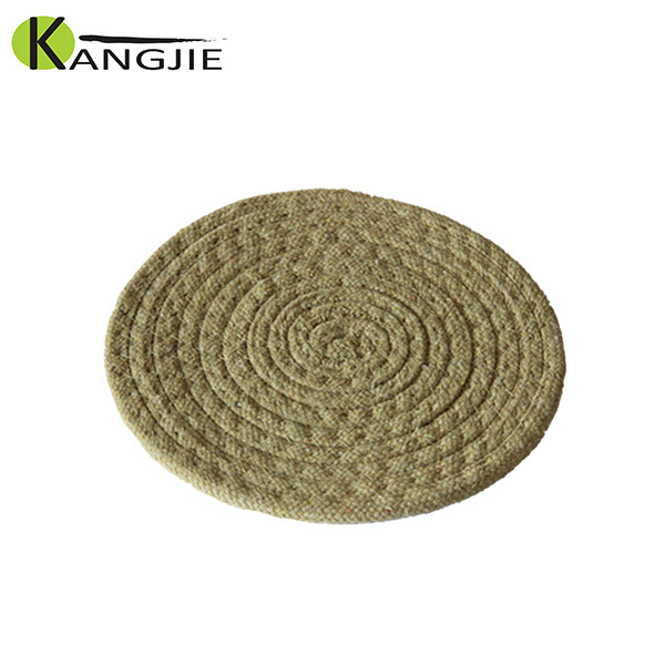 Customized Handmade Round Cheap Cotton Rope Cup Plate Coaster