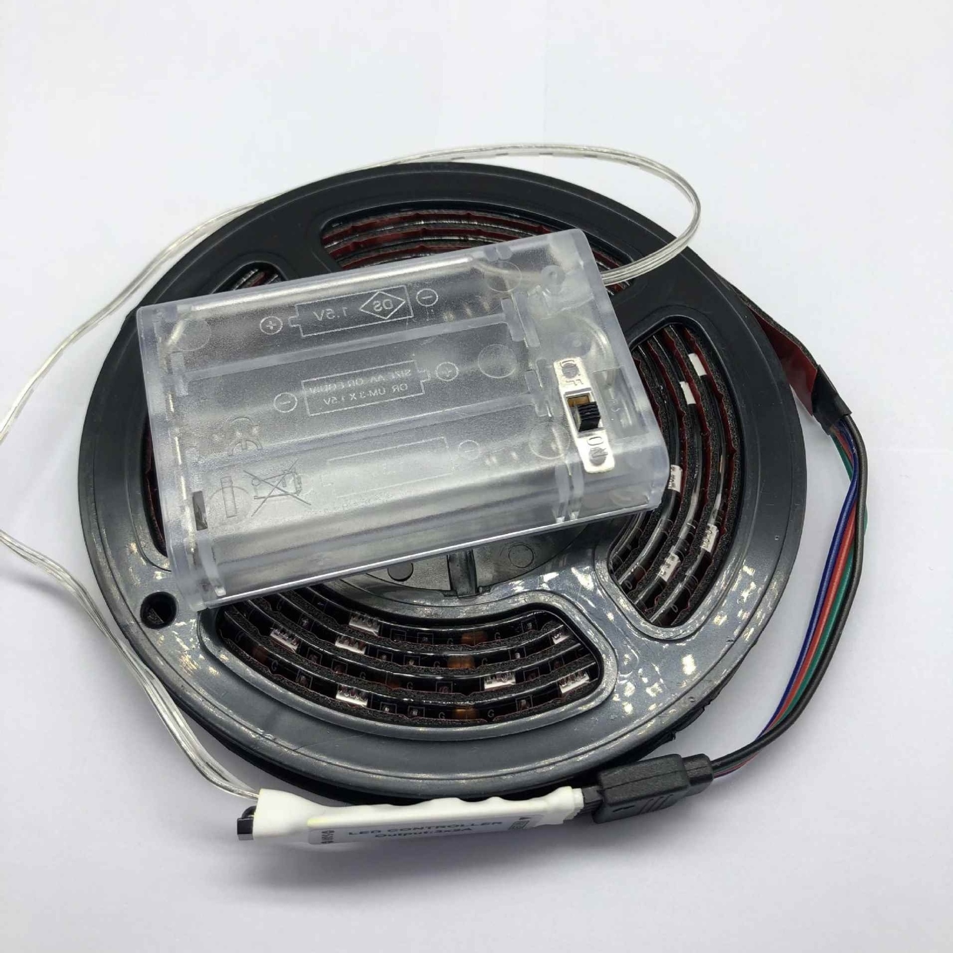 5050 CE Rohs Led Strip Remote Controlled Battery Operated Led Strip Light 5050 rgb Led flexible strip