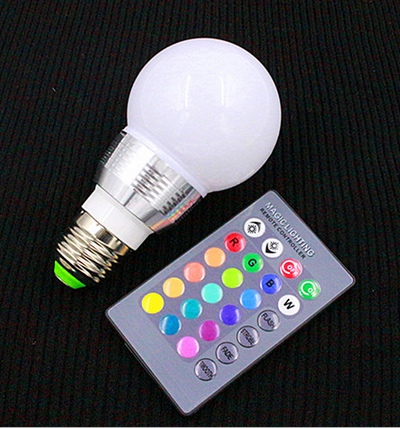 MARCH EXPO 2022 Colour Changing Light Bulb E27, Dimmable 5W E27 Edison Screw RGBW LED Light 60W