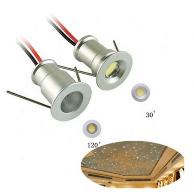 LED Spotlight 12V 1W Recessed  Mini LED Spot Light Small Ceiling Downlight Wall Spots jewelry Showcase Cabinet Lighting