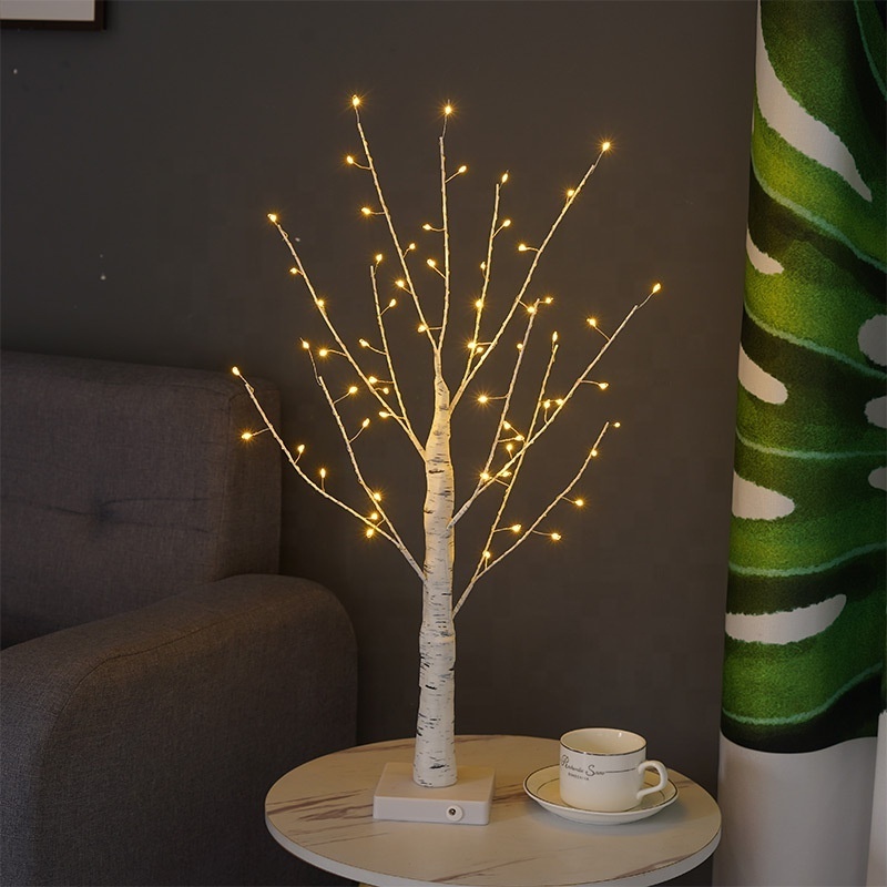 Light Up Birch Tree With 60 LED Tree Lamp Battery Operated New Twig Tree Light Shine Lighting Decoration For Christmas Wedding