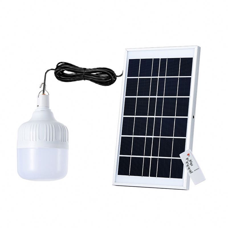 Solar Powered Lamp Portable Led Bulb Solar Energy Panel Lighting Tent Camping Night Fishing Emergency Chicken Coops LED Lights