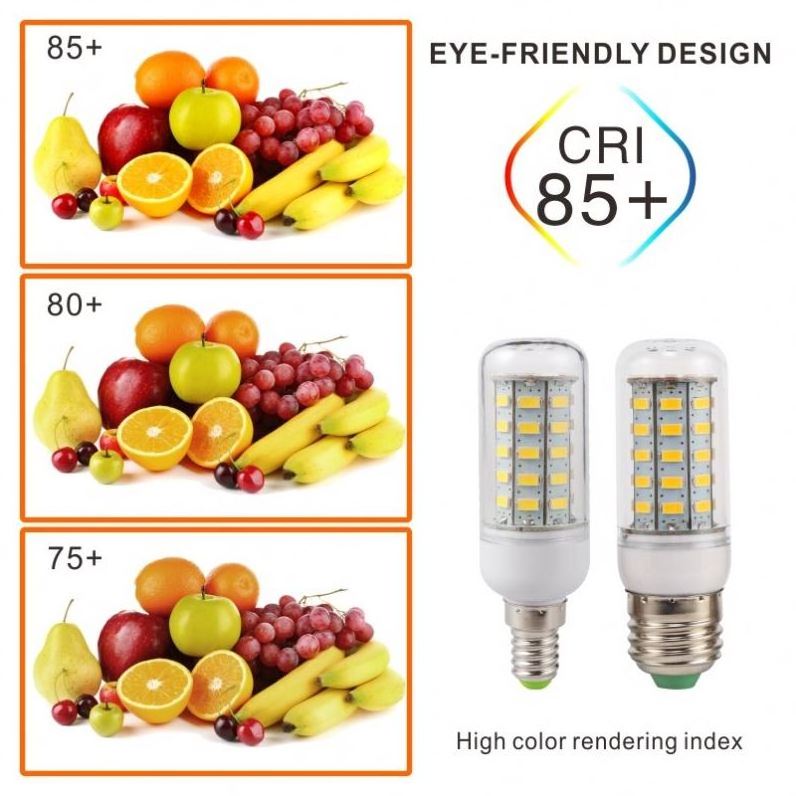 E27 E14 LED corn bulbs 24 36 48 56 69 72 96LEDs SMD 5730 220V/110V LED Lamp Chandelier Candle LED Light for Outdoor Indoor