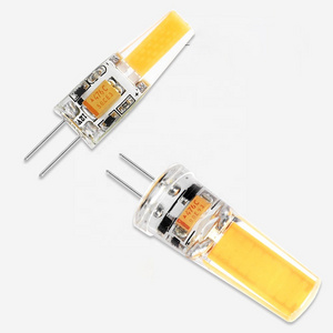 Mini Ampoule Bombillo COB LED Bulb G4 Socket LED Light Bulb 2700K 6500K DC 12V Small COB Bulb