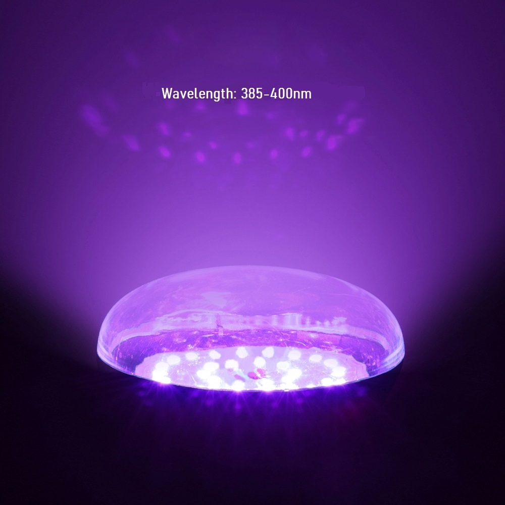 UVA LED Light Bulb 15W BR30 E26 Screw Bulb AC 85-265V 385-400nm Purple LED Bulb Lights Birthday Party Christmas Decoration