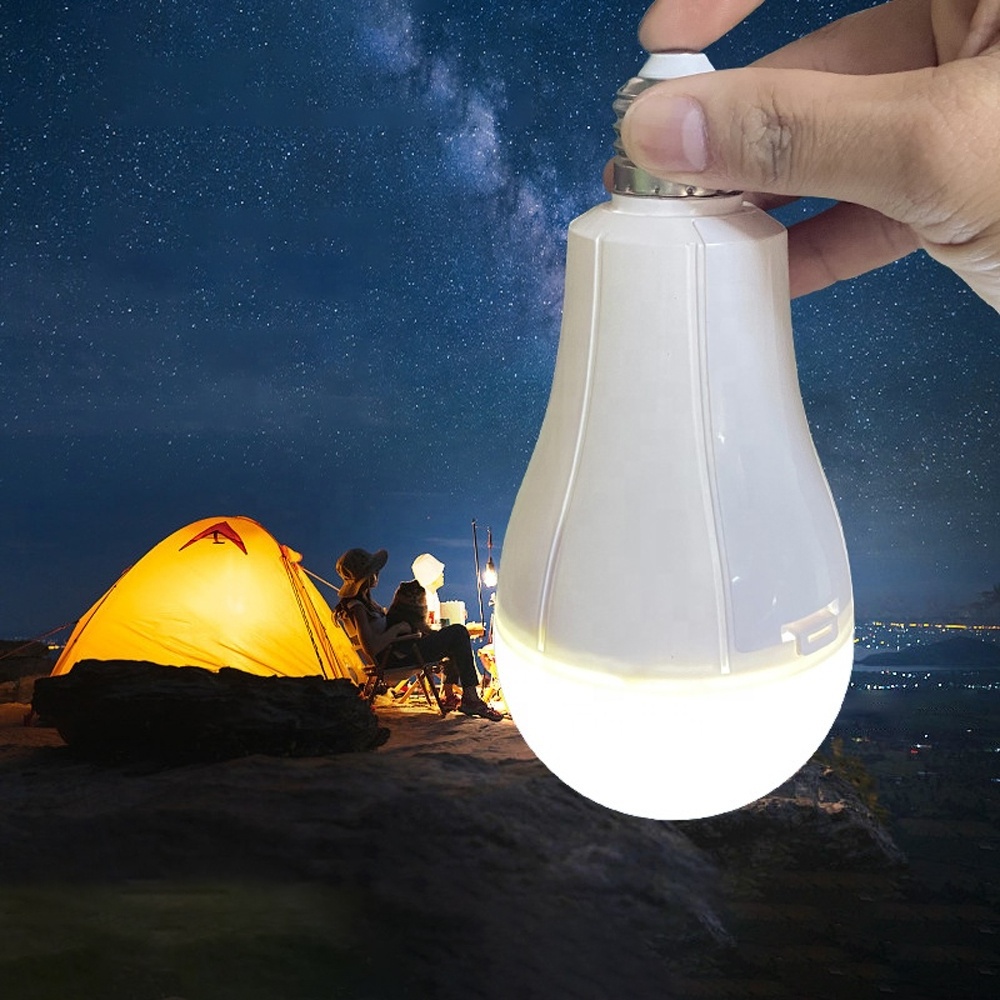 15 Watt Emergency Bulb Energy Saving Rechargeable LED Bulb B22 E27 Light Bulb Bombillas LED For Home Camping Power Outage