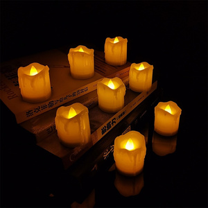 Flameless LED Candles,Flameless Flickering Electric Candle,24 Pack Battery Operated LED Tea Lights