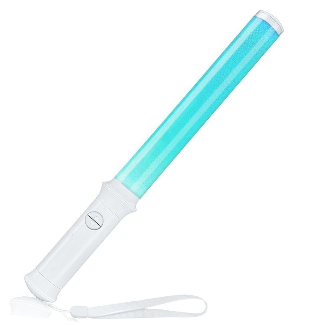 Light Up LED Glow Stick 13.8 Inch Battery Powered LED Glow Wand 15 Colors Changeable Cheer Flashing Tube For Party Carnival Use