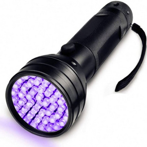 51 UV LED Flashlight Aluminium Alloy Flashlight  for Dog Cat Pet Urine Ultra Bright 395nm Torch