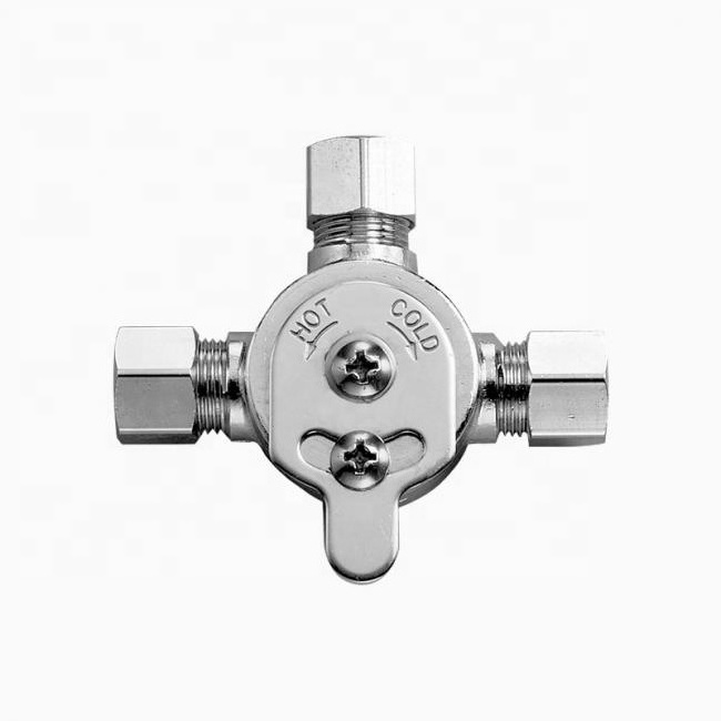 Below Deck Mechanical Water Mixing Valve for use with a single Optima faucet