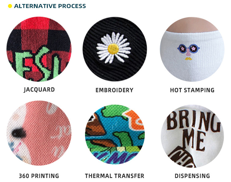 Customize Socks Packaging 360 Sublimation Polyester Embroidery Printing Compression Sports Ankle Crew Socks Custom Socks Men