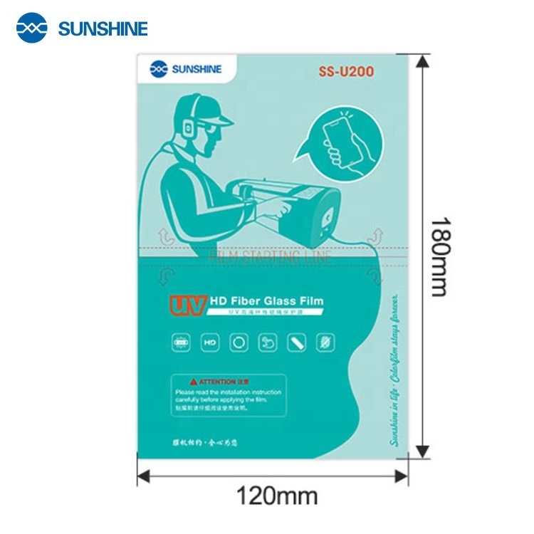 SUNSHINE SS-U200 UV Fiberglass protective film with UV light box