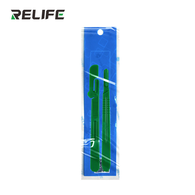 RELIFE RL-101J Plastic Knife Handle Set Engraving Knife for Repair Electronic Maintenance Apply Film to Mobile Phone