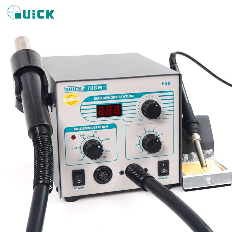 SUNSHINE QUICK 706W+ hot air used bga smd rework soldering station