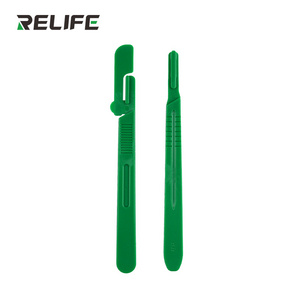 RELIFE RL-101J Plastic Knife Handle Set Engraving Knife for Repair Electronic Maintenance Apply Film to Mobile Phone