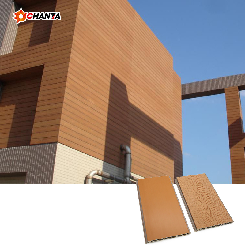 Outdoor Timber Feature Wood Plastic PVC Exterior WPC Wall Panel