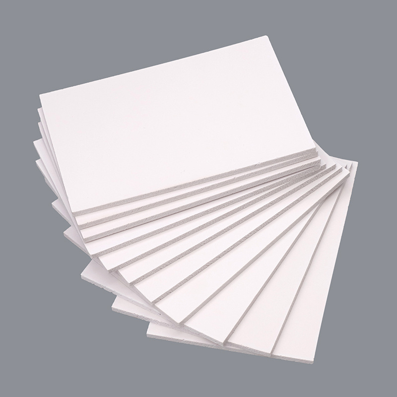 10mm white pvc foam board 12mm pvc plastic sheet 15mm pvc rigid/celuka/forex pvc foam board sample