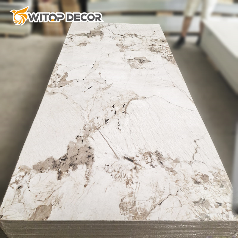 Indoor Wall Decorative Flexible Alternative Pvc Marble Sheet Uv Wall ...