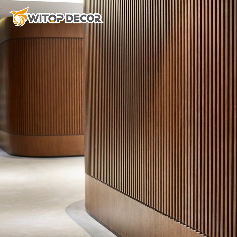 White Acoustic Panels Wooden Acoustic Wall Panels Sound Absorption Acoustic Wood Board Panels