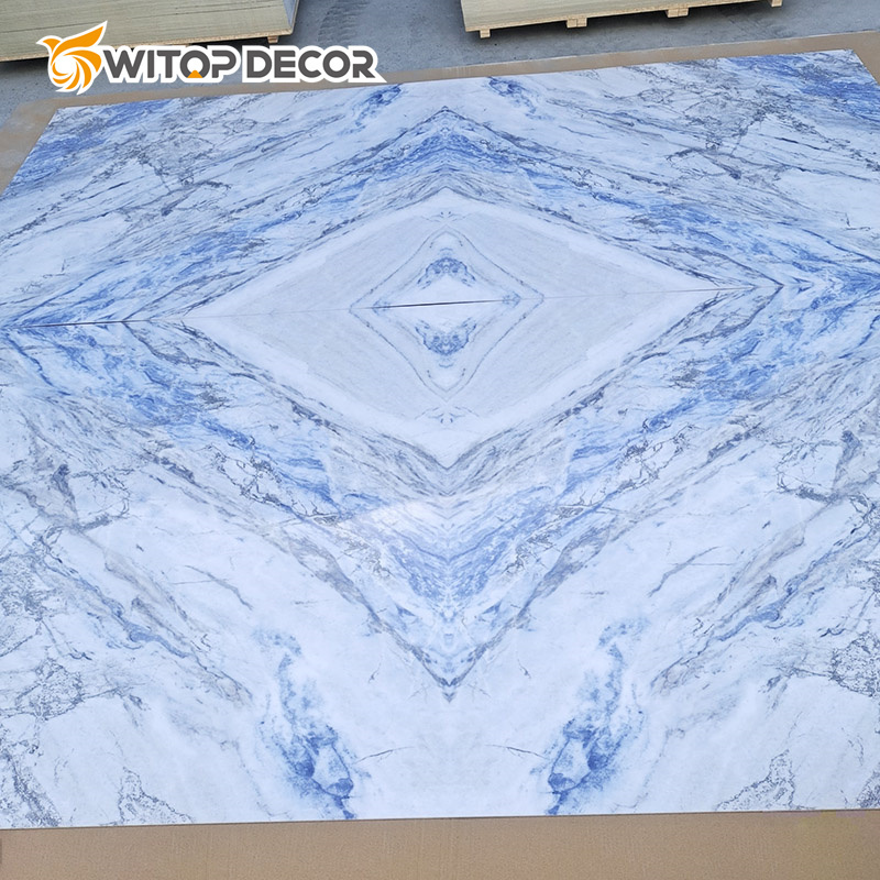 Interior walls 3d uv marble sheet waterproof 3d uv printing panel