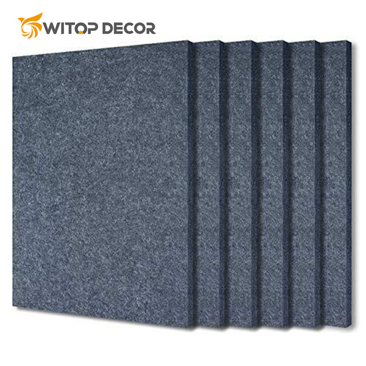 Buy Cinema Music Studio Equipment Decor 100% Polyester Acoustic Panel Slotted Sound Absorption System Wall Acoustic Panel