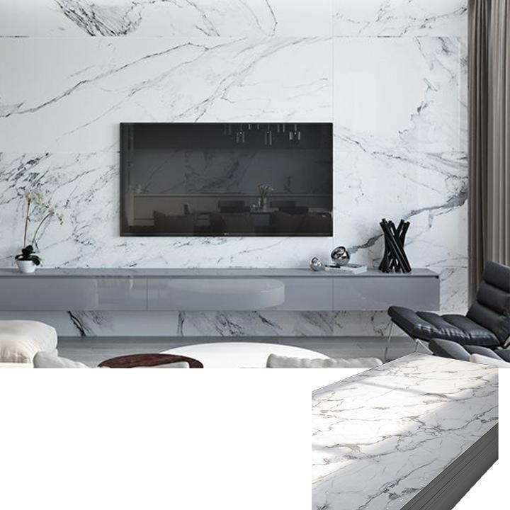 4x8 Wholesale Price High Glossy 1220*2440mm*3mm Pvc Marble Sheet For Wall Decoration