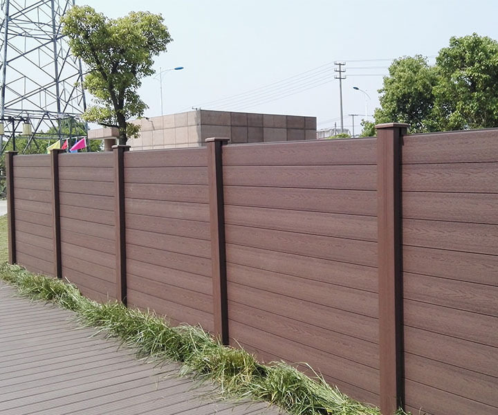 Plastic Composite Wpc Fence Boards Wholesale Wood Garden Fence Panels Better Than Vinyl with Trellis Co-extrusion Home Pvc Fence