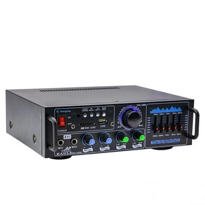 VIRE Hifi Stereo Audio Power Amplifier 160W Dual Channel Power Amp Independent Control Equalizer Home Digital Amplifiers