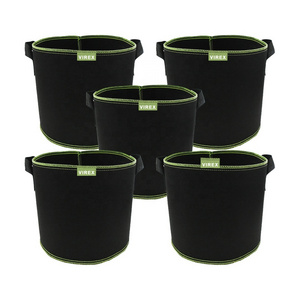 1/2/3/5/10/15 Gallon Planter Grow Bag Tree Seeding Pot Fruit Fabric Plant Pots Flower Pot  Grow Bags For Planting Vegetables