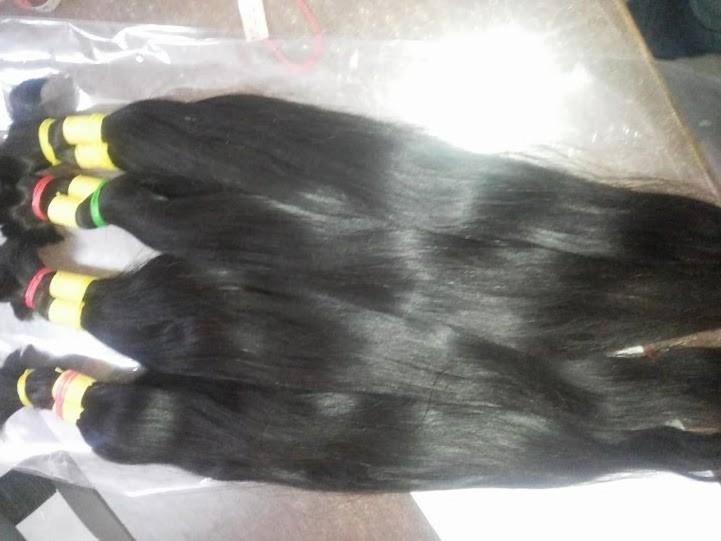 Unprocessed Remy Single Drawn Bulk Hair Wholesale price Human Hair Vendors Raw Indian hair