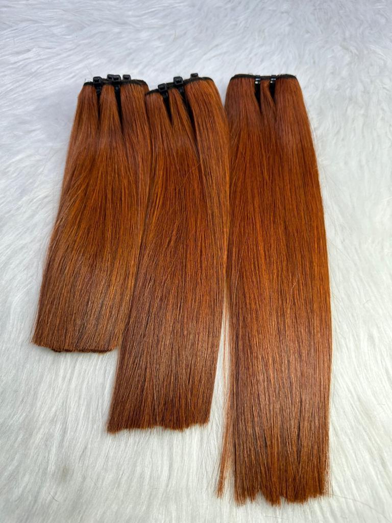 Wholesale 100% Natural Raw Virgin human hair high quality burgundy human hair extensions and wigs from Virhairs