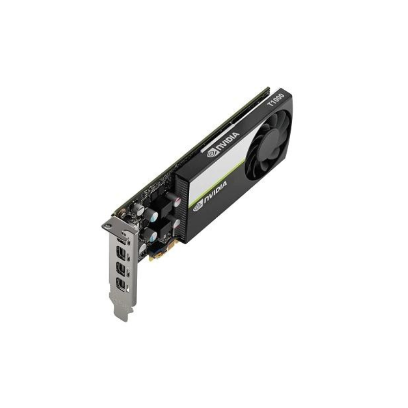 PNY Quadro Video card Quadro T1000 4 GB GDDR6 PCIe 3.0 x16 Mini DP