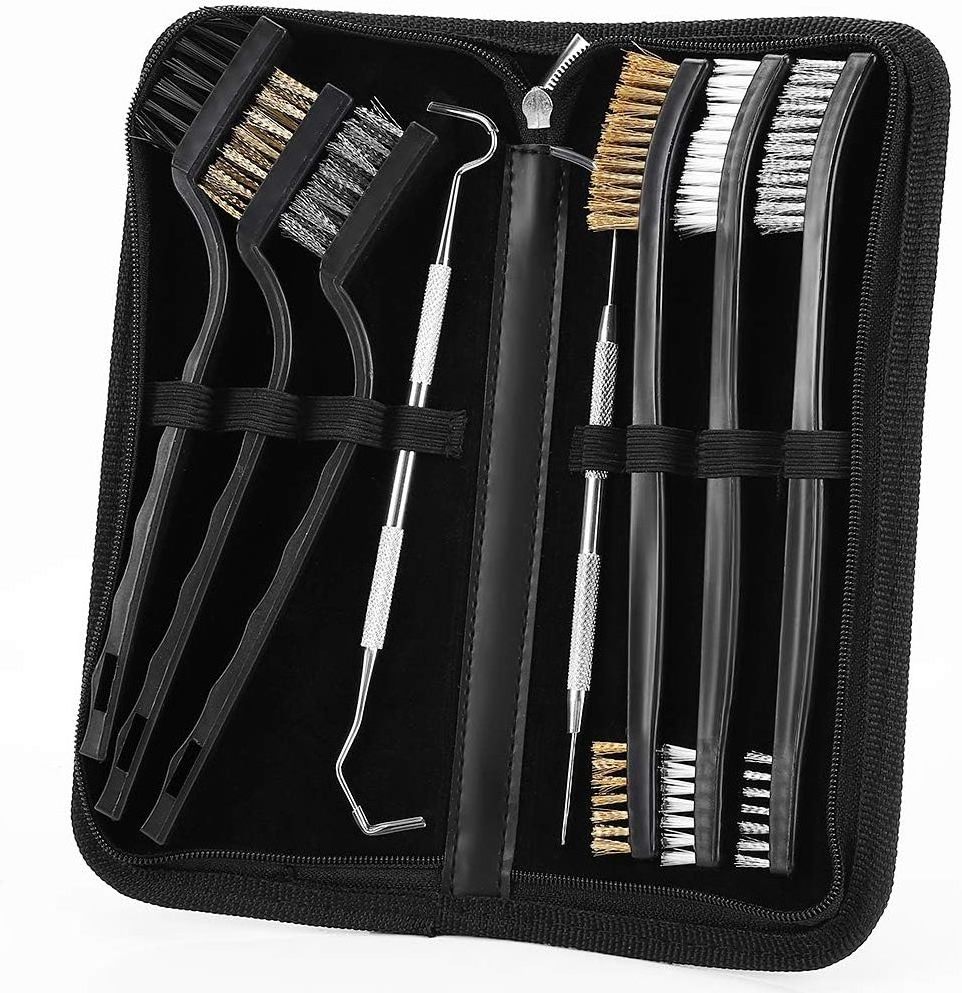 Gun Brush Gun Cleaning Kit Hunting Accessories For 22cal/5.56mm 30cal/7.62mm Gun Wire Brush