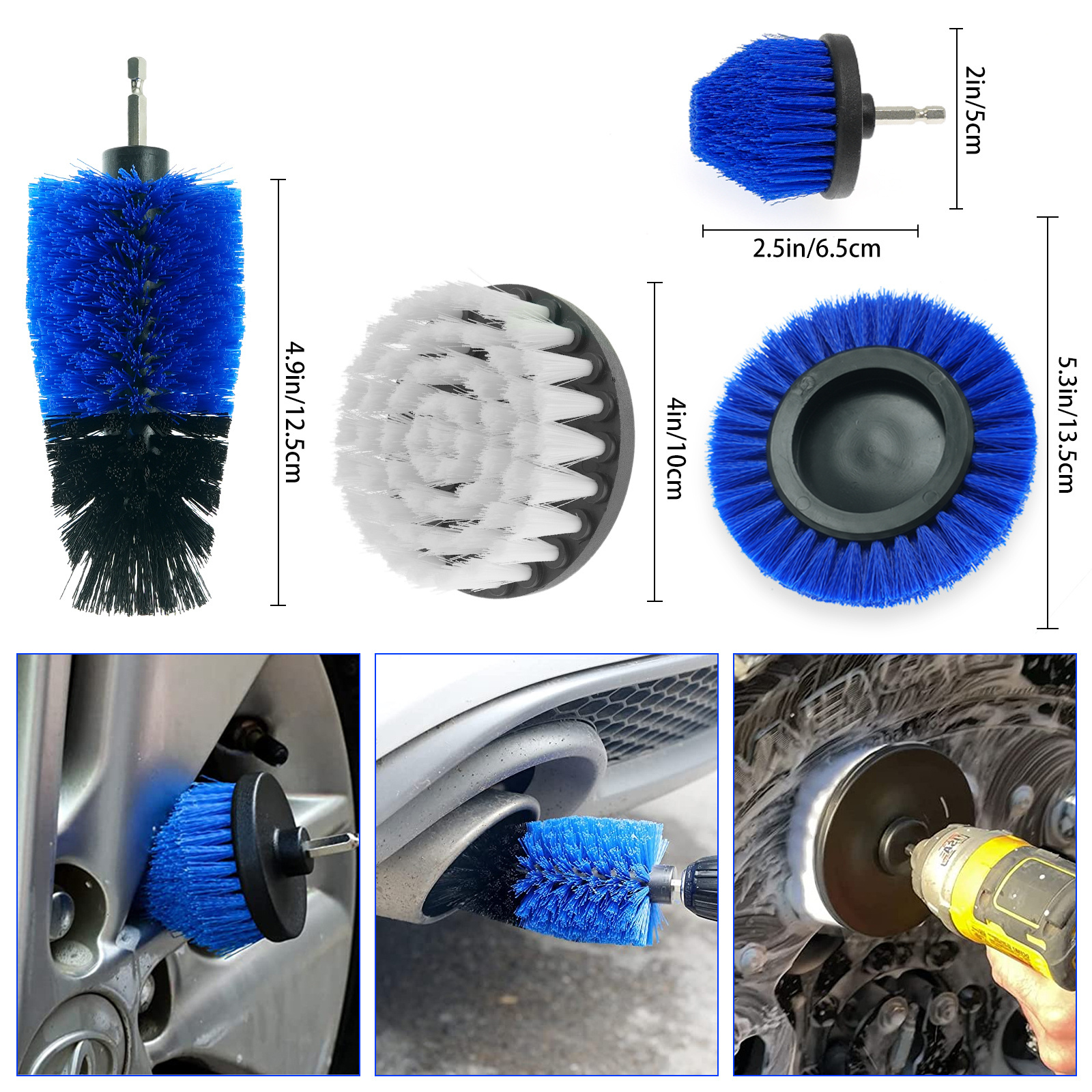 New Combination 32pcs Car Wash Cleaning Kit Wash Folding Bucket Towels Tire Brush Car Detailing Washing Tools