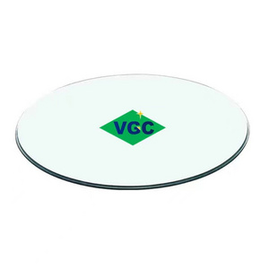 VGC 4mm-6mm Reinforced Glass Floor Protectors Glass Chair Pads Floor Mats  Tempered Glass Chair Mats (Round/Square)