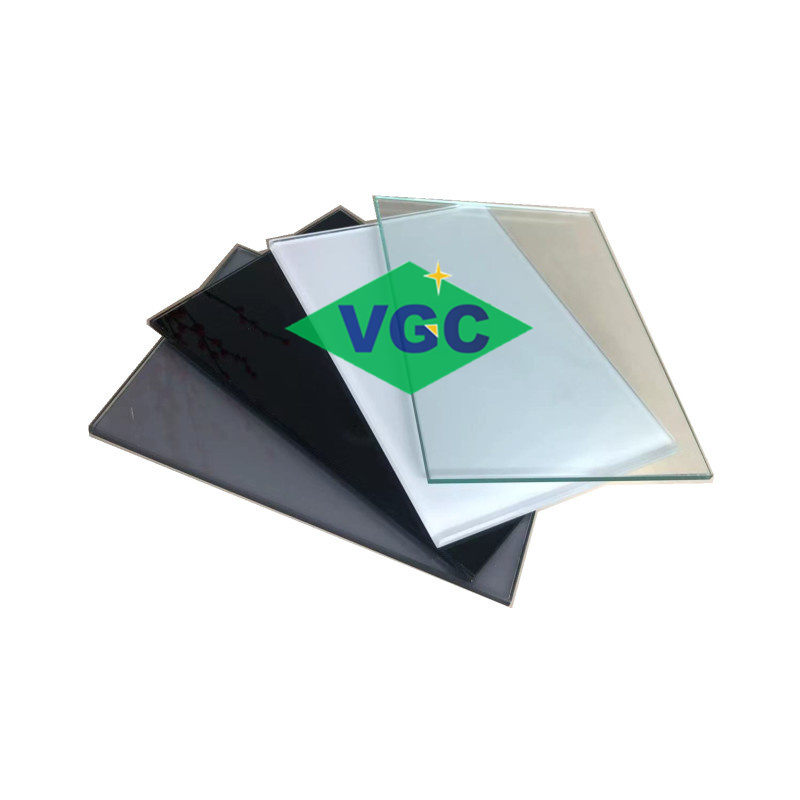 VGC 4-12mm Decorative Screen Printed Glass Toughened Screen Printed Glass Backsplash Custom Screen Printed Glass Panels