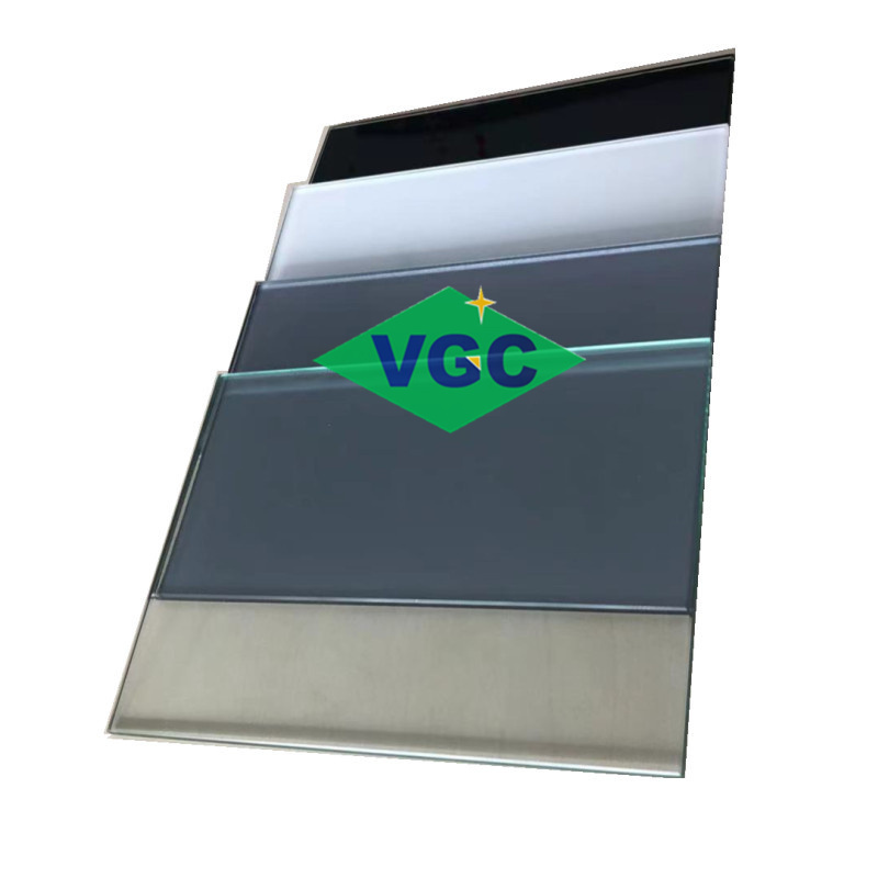 VGC 4-12mm Decorative Screen Printed Glass Toughened Screen Printed Glass Backsplash Custom Screen Printed Glass Panels