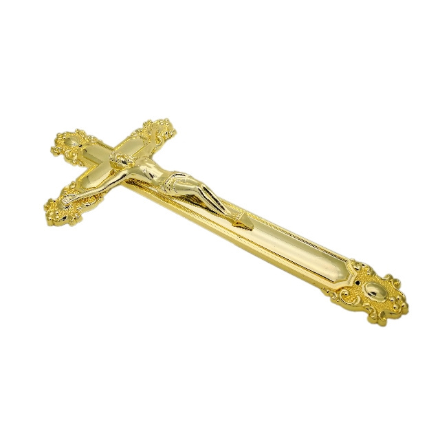 Plastic coffin decoration crucifix 6001 casket cross and funeral decoration